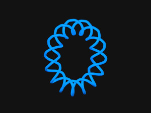 Torus Knot 15 3D Model