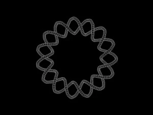Torus Knot 15 3D Model