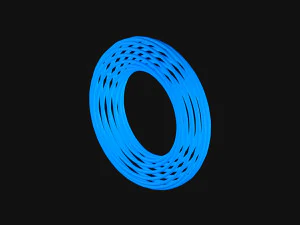 Torus Knot 16 3D Model