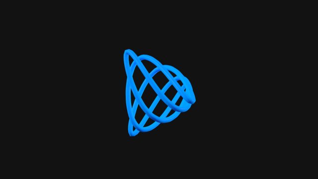 L Knot 3 Modello 3D .c4d .max .obj .3ds .fbx .stl .blend 