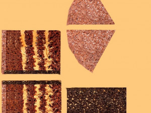 cake choco Modello 3D