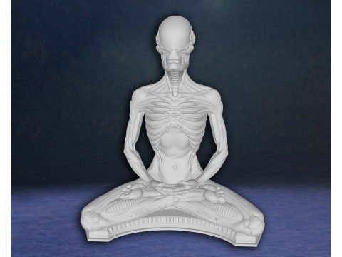 Alien Meditation Hudson Hicks Facehugger Ellen Ripley Newt Action Figures Custom 3D print model 3D Print Model