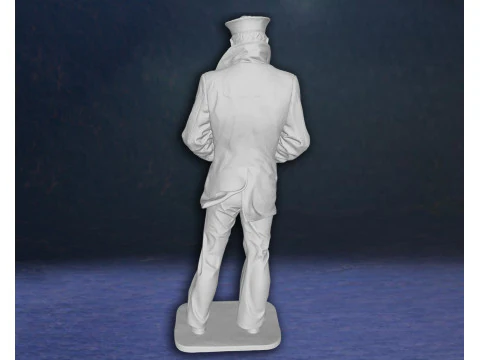 Lone Sailor Memorial statue Action Figures Custom 3D print model 3D Print Model