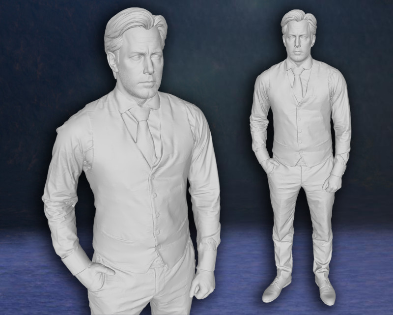 Ben Affleck Batman Super Hero Action Figures Custom 3D print model 3D 打印模型 .c4d .max .obj .3ds .fbx .stl .blend 
