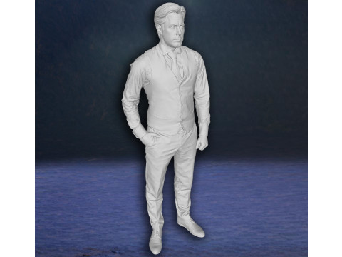 Ben Affleck Batman Super Hero Action Figures Custom 3D print model 3D 打印模型