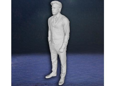 Ben Affleck Batman Super Hero Action Figures Custom 3D print model 3D 打印模型