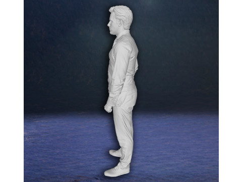 Ben Affleck Batman Super Hero Action Figures Custom 3D print model 3D 打印模型