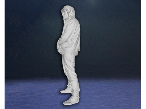 Eminem Legend Super Star Rap Hiphop music Action Figures Custom 3D print model 3D Принт Модель