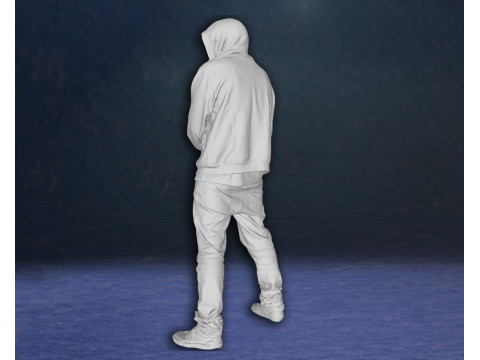 Eminem Legend Super Star Rap Hiphop music Action Figures Custom 3D print model 3D Принт Модель