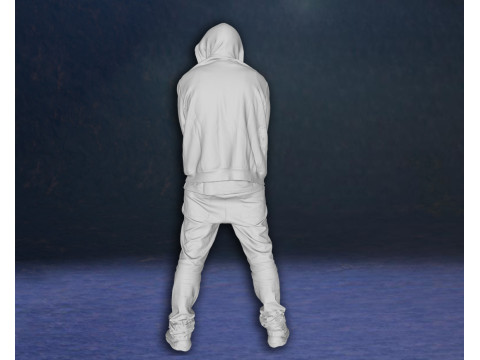 Eminem Legend Super Star Rap Hiphop music Action Figures Custom 3D print model 3D Принт Модель
