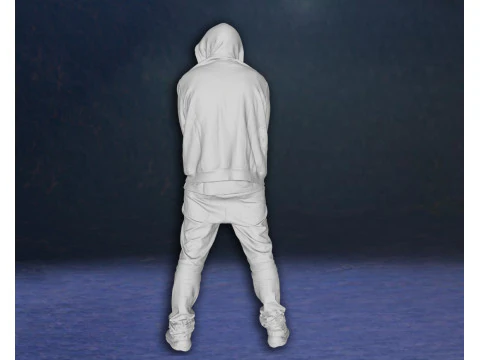 Eminem Legend Super Star Rap Hiphop music Action Figures Custom 3D print model 3D Print Model