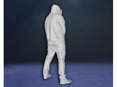 Eminem Legend Super Star Rap Hiphop music Action Figures Custom 3D print model 3D Принт Модель
