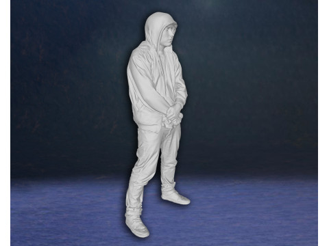 Eminem Legend Super Star Rap Hiphop music Action Figures Custom 3D print model 3D Принт Модель