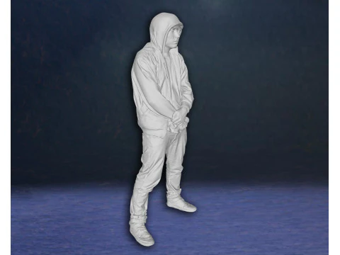 Eminem Legend Super Star Rap Hiphop music Action Figures Custom 3D print model 3D Print Model