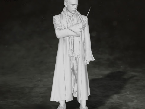Colin Farrell Fantastic Beasts Harry Potter Newt Scamander Action Figures Custom 3D print model Modelo de Impressão 3D