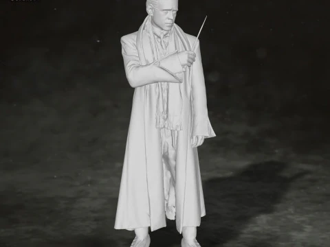 Colin Farrell Fantastic Beasts Harry Potter Newt Scamander Action Figures Custom 3D print model 3D Print Model