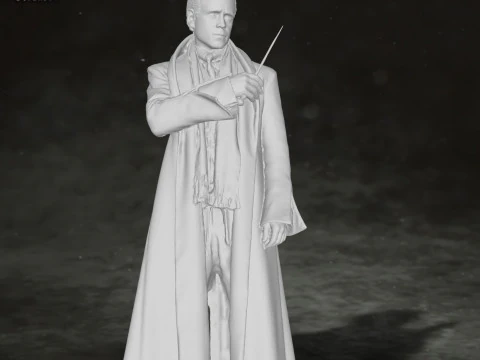 Colin Farrell Fantastic Beasts Harry Potter Newt Scamander Action Figures Custom 3D print model 3D Print Model