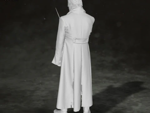 Colin Farrell Fantastic Beasts Harry Potter Newt Scamander Action Figures Custom 3D print model 3D Print Model