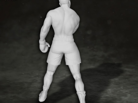 Muhammed Ali box boxer king legend sport Action Figures Custom 3D print model 3D 프린트 모델