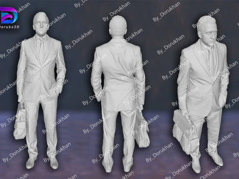 The Office 3 Pack Michael Scott Dwight Schrute Kevin Malone Action Figures Custom 3D print model 3D Print Model