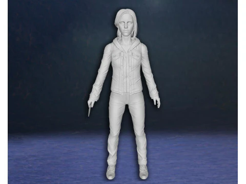 Harry Potter Hermione Granger Action Figures Custom 3D Print Model 3D Print Model