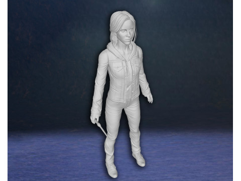 Harry Potter Hermione Granger Action Figures Custom 3D Print Model 3D Print Model