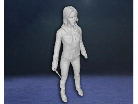 Harry Potter Hermione Granger Action Figures Custom 3D Print Model 3D Print Model