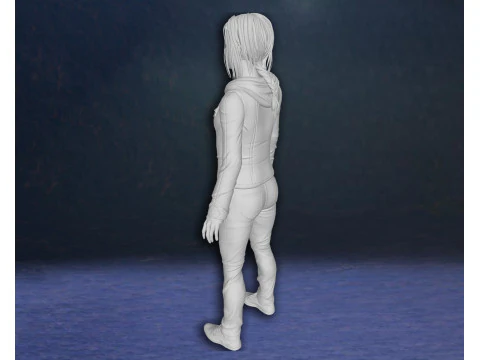 Harry Potter Hermione Granger Action Figures Custom 3D Print Model 3D Print Model
