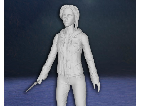 Harry Potter Hermione Granger Action Figures Custom 3D Print Model 3D Print Model