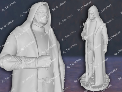 Harry Potter Death Eaters Action Figures Custom 3D Print Model 3D Print Model