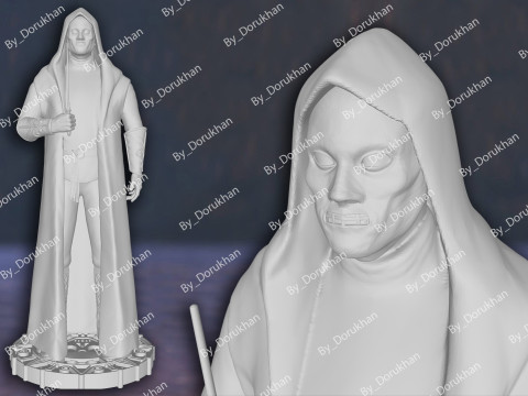 Harry Potter Death Eaters Action Figures Custom 3D Print Model Modelo de Impressão 3D
