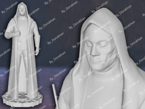 Harry Potter Death Eaters Action Figures Custom 3D Print Model 3D Print Model