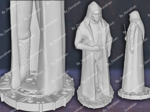 Harry Potter Death Eaters Action Figures Custom 3D Print Model Modelo de Impressão 3D