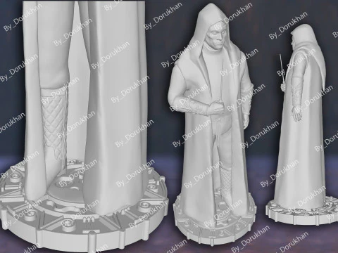 Harry Potter Death Eaters Action Figures Custom 3D Print Model 3D Print Model