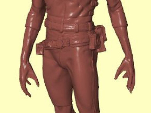 Hellboy Abraham Abe Sapien king legend Action Figures Custom 3D Print Model 3D Print Model