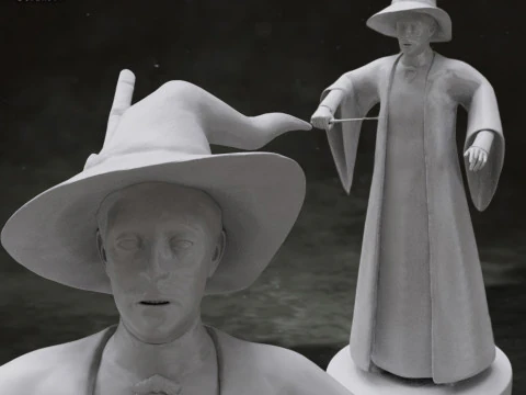 Harry Potter Minerva McGranitt Action Figures Modello di stampa 3D personalizzato Modello di stampa 3D