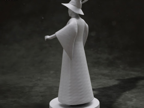 Harry Potter Minerva McGonagall Action Figures Custom 3D Print Model 3D Print Model