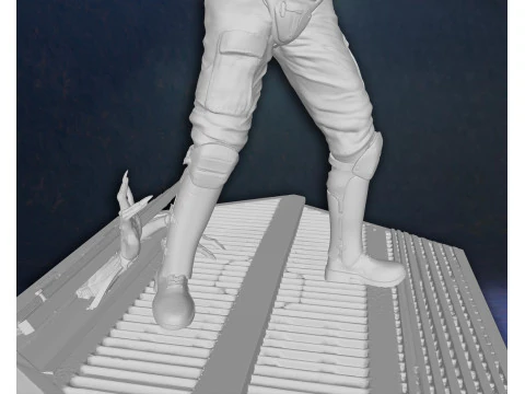 Alien Hudson Hicks Facehugger Ellen Ripley Newt Diorama Action Figures Custom 3D print model 3D Print Model