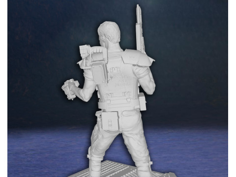 Alien Hudson Hicks Facehugger Ellen Ripley Newt Diorama Action Figures Custom 3D print model Modelo de Impressão 3D