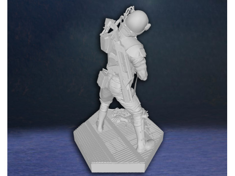 Alien Hudson Hicks Facehugger Ellen Ripley Newt Diorama Action Figures Custom 3D print model Modelo de Impressão 3D