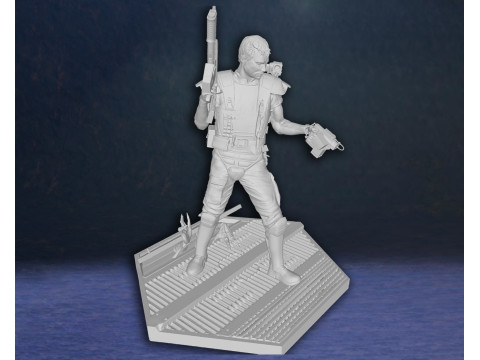 Alien Hudson Hicks Facehugger Ellen Ripley Newt Diorama Action Figures Custom 3D print model Modelo de Impressão 3D