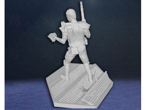 Alien Hudson Hicks Facehugger Ellen Ripley Newt Diorama Action Figures Custom 3D print model Modelo de Impressão 3D