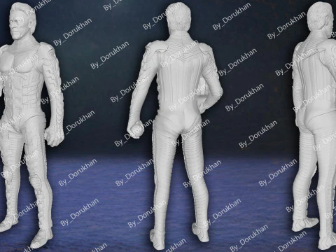 Green Goblin Willem Dafoe Spiderman Action Figures Custom 3D Print Model 3D Print Model