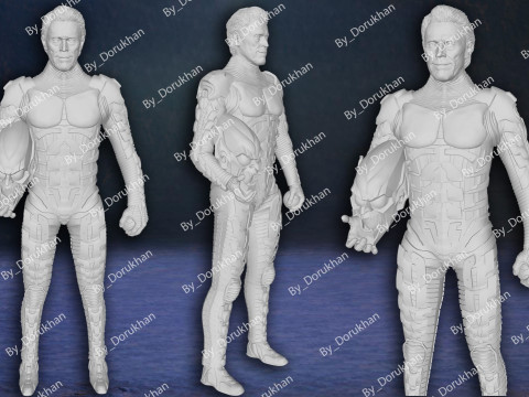 Green Goblin Willem Dafoe Spiderman Action Figures Custom 3D Print Model 3D Print Model