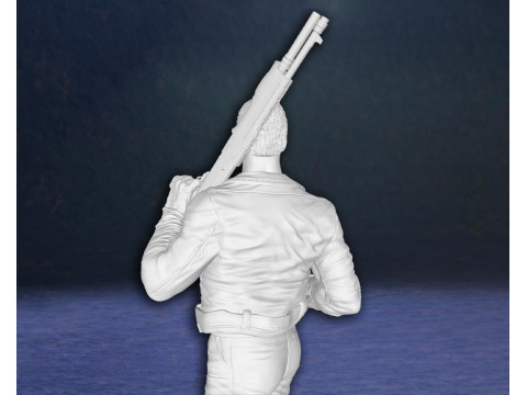 Terminator Arnold Schwarzenegger T-800 Endoskeleton Action Figures Custom 3D Print Model 3D Print Model