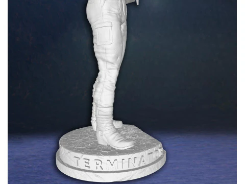 Terminator Arnold Schwarzenegger T-800 Endoskeleton Action Figures Custom 3D Print Model 3D Print Model