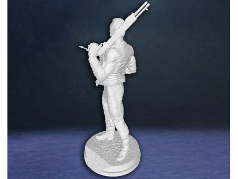 Terminator Arnold Schwarzenegger T-800 Endoskeleton Action Figures Custom 3D Print Model 3D Print Model