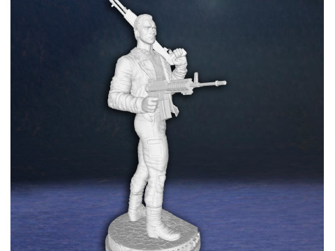 Terminator Arnold Schwarzenegger T-800 Endoskeleton Action Figures Custom 3D Print Model 3D Print Model
