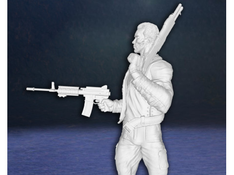 Terminator Arnold Schwarzenegger T-800 Endoskeleton Action Figures Custom 3D Print Model 3D Print Model