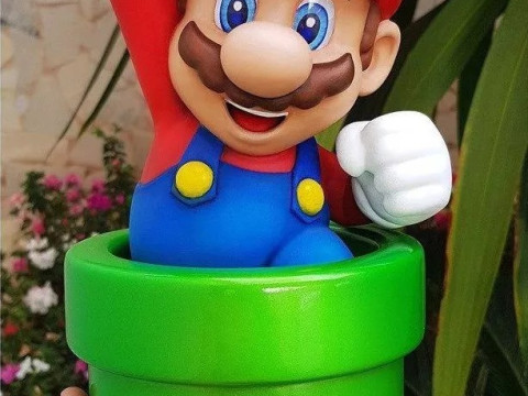 Super Mario Bros Family All Characters Action Figures Custom 3D Print Model 3D-Druckmodell